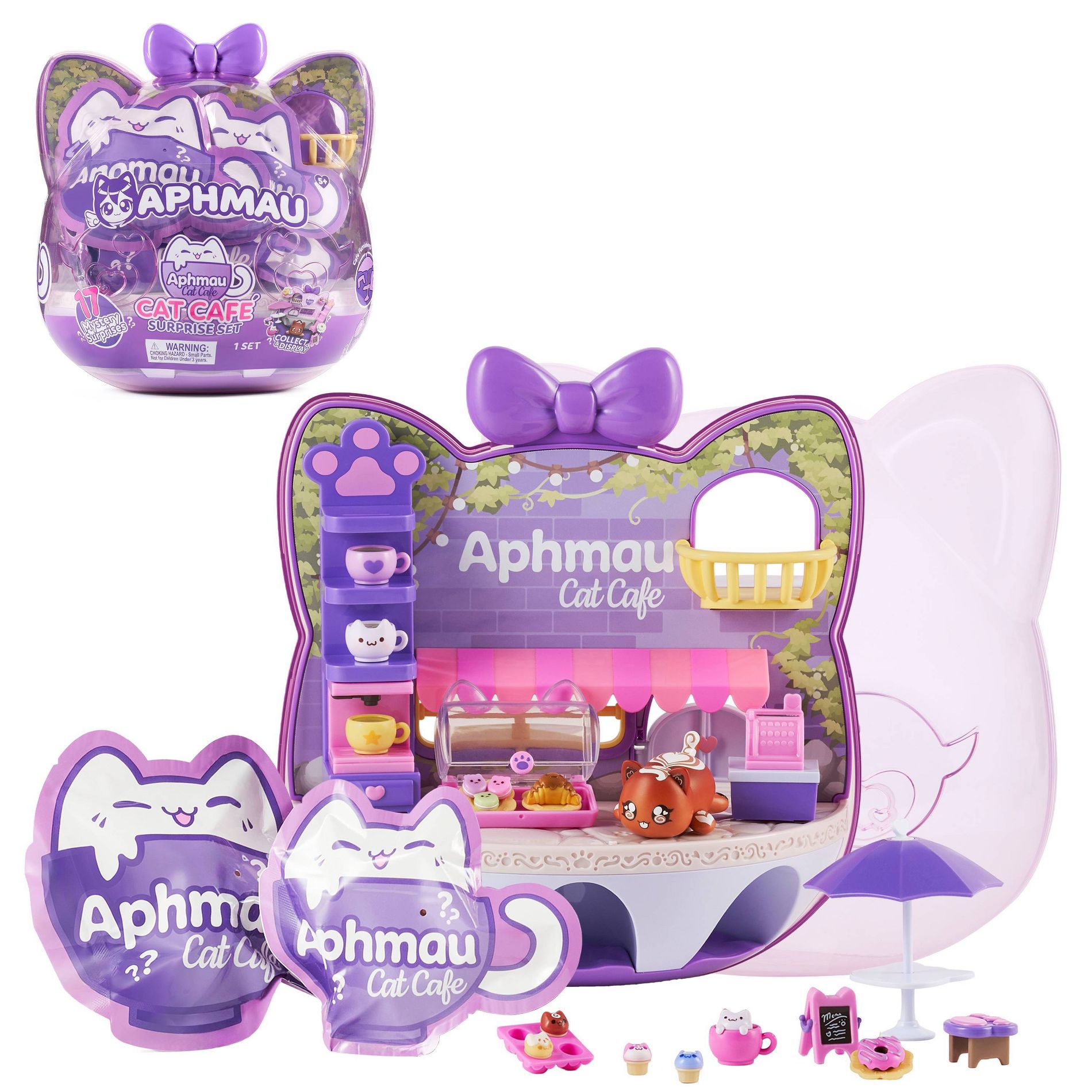 Aphmau Cat Cafe Surprise Playset