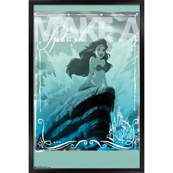 Trends International Disney The Little Mermaid - Ariel - Splash Framed Wall Poster Prints