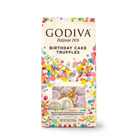 Godiva Limited Edition Birthday Cake Truffles - 3.6oz