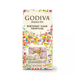 Godiva Limited Edition Birthday Cake Truffles - 3.6oz