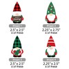 Big Dot of Happiness Red and Green Holiday Gnomes - DIY Shaped Christmas Party Cut-Outs - 24 Count - 2 of 4