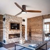 TOBILI 52 Inch Indoor Flush Mount Ceiling Fan with LED Light - 2 of 4