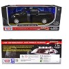 2019 Ford F-150 Lariat Crew Cab Truck Unmarked Plain Black "Law Enforcement & Public Service" 1/24 Diecast Model Car by Motormax - 3 of 3