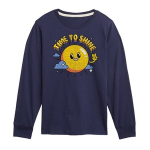 Boys' - Instant Message - Kids Long Sleeve Tee Long Sleeve Graphic T-Shirt - 1 of 4