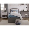 AFI Furnishings Warren Platform Bed TXL with Footboard AG - 4 of 4