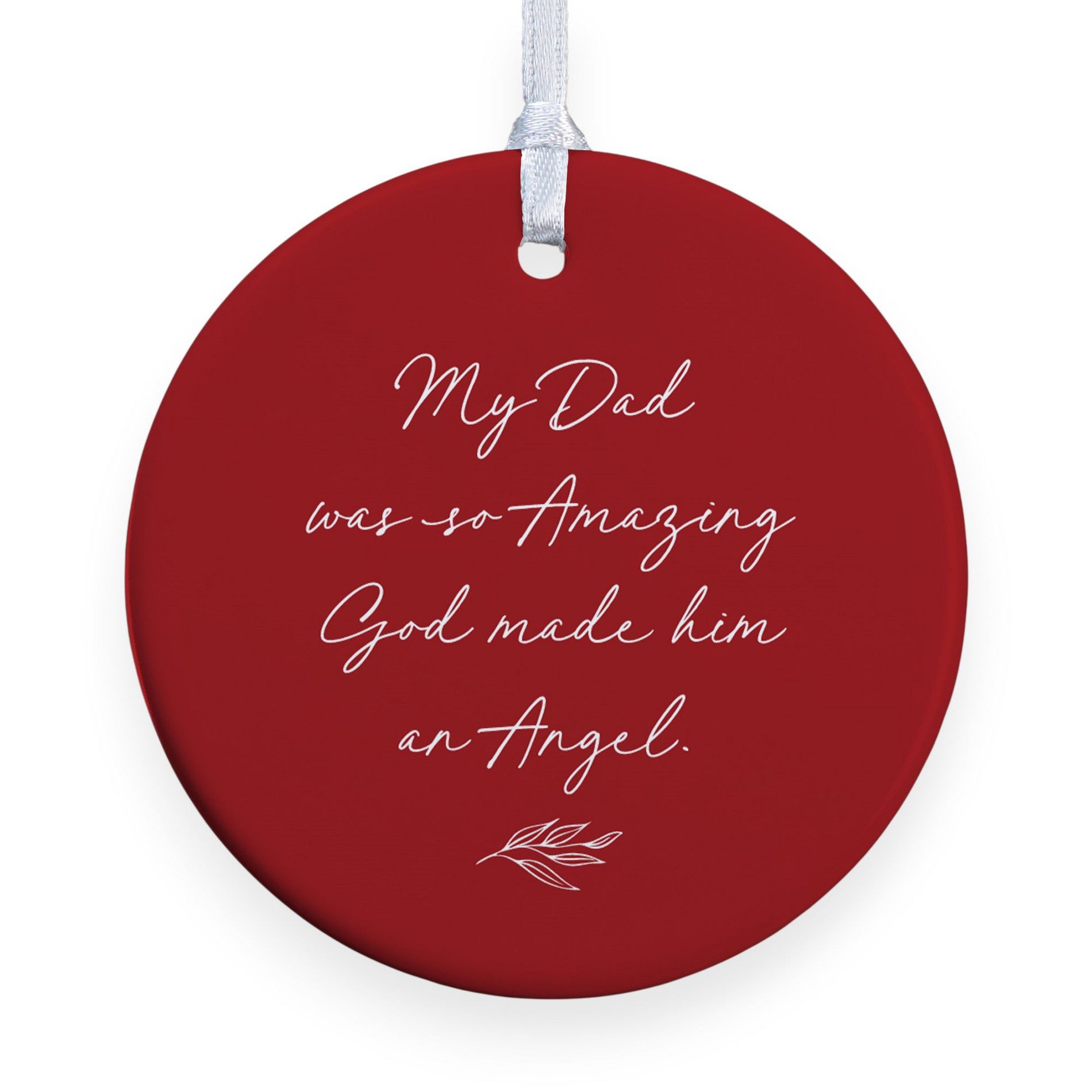 Personalization Mall So Amazing God Made An Angel Personalized Round Ornament