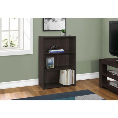 NicBex Transitional Bookcase 3/4/5 Tier Low-Profile Design Grey Eco-Friendly Laminate Bedroom Office Floating Shelf Effect