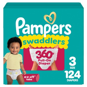 Pampers Swaddler 360 Disposable Baby Diapers - 1 of 4