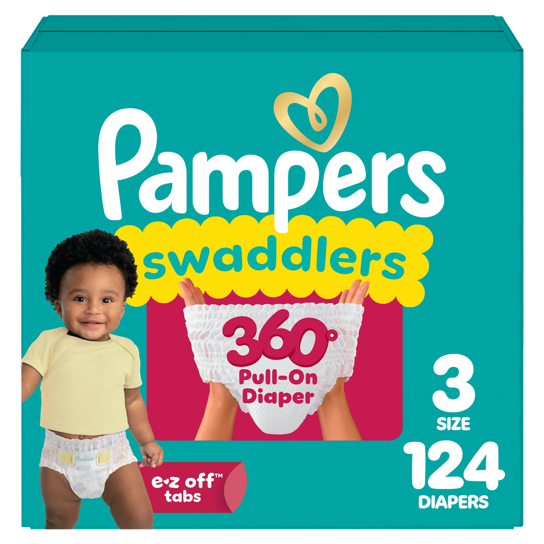 Pampers Swaddler 360 Disposable Baby Diapers