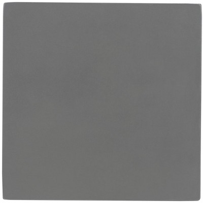 Zen Mushroom Dark Grey Concrete Square Accent Table
