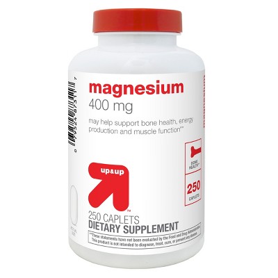 Magnesium Dietary Supplement Caplets - 250ct - up & up™