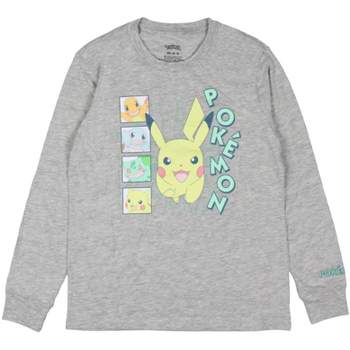 Pokemon Card Game Shirt Girl's Characters Pastel Pikachu Tee T-Shirt Crewneck