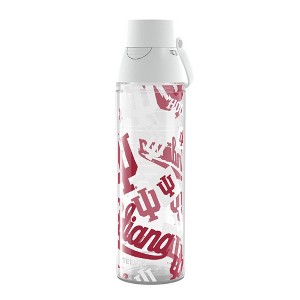 NCAA Indiana Hoosiers Tervis All Over Venture Water Bottle - 24oz: Flip-Top Lid - 1 of 4