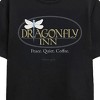 Gilmore Girls Dragonfly Inn Adult Black Crew Neck Short Sleeve T-shirt - 2 of 3