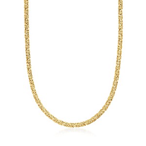 Ross-Simons 10kt Yellow Gold Byzantine Necklace - 1 of 3