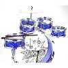 Musical Instrument Drum Playset (Blue) - 3 of 4