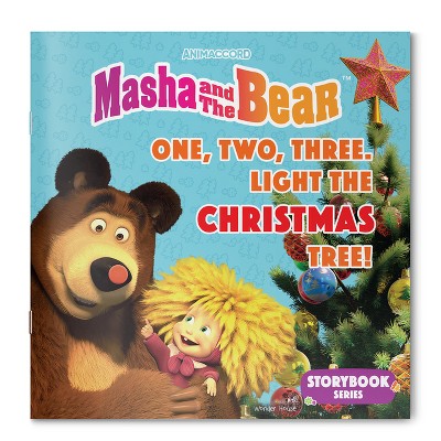 Masha And The Bear: One, Two, Three. Light The Christmas Tree - By ...