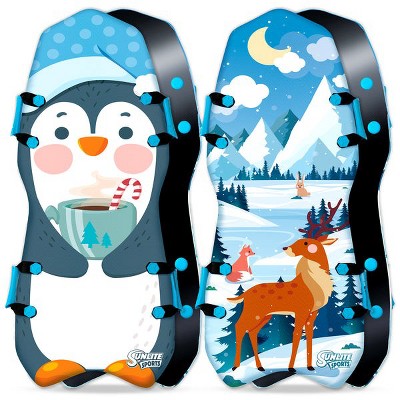 Sunlite Sports Winter Adventure 45" Foam Snow Sled (2 PK)