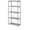 PAGED Rectangular Bookshelf Modern Storage Shelves with X-Shape Cross Bar for Living Room, Study Room - 3 of 4