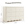 Storkcraft Casablanca 6-Drawer Double Dresser - 4 of 4