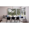 Urban Ambiance Luxury Transitional Chandelier 14''H x 30''W,  Midnight Black Finish,  Coronado Collection, UHP4274 - 2 of 4