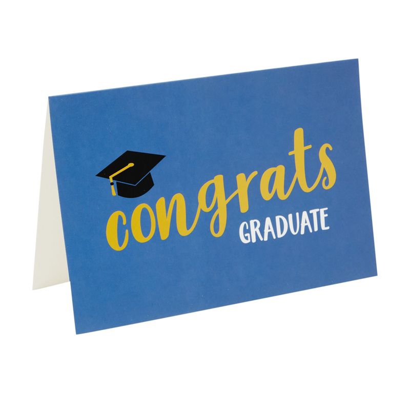 Juvale 36 Pack Congratulations Graduation Cards with Envelopes 4x6, 6 Designs - 2024 Graduation Party Supplies, 5 of 7