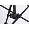 Elegant Lighting Axel 6 lights black pendant with hanging rod - 4 of 4