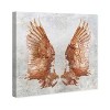 Oliver Gal 20" x 20" Rose Gold Wings Fashion and Glam Unframed Canvas Wall Art in Pink : Digital Print - 2 of 4