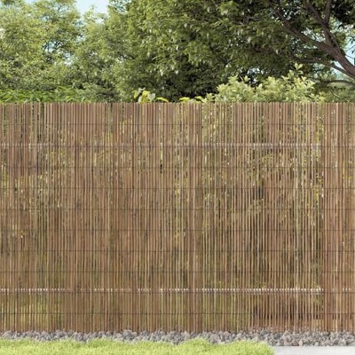 vidaXL Garden Fence 157.5"x39.4" Reed