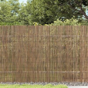 vidaXL Garden Fence 157.5"x39.4" Reed - 1 of 4