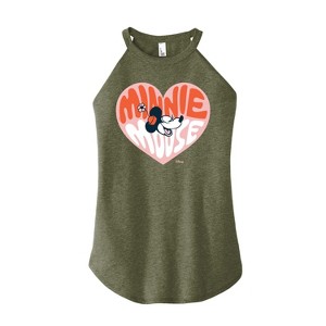 Women's - Disney - Minnie Mouse Graphic High Neck Tank - 1 of 3