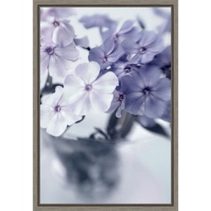 Amanti Art Violet Hydrangea by Judy Stalus Canvas Wall Art Print Framed 16 x 23-in. - 1 of 4