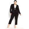 Women's Plus Size Piping Praise Jacket - black | CITY CHIC - 3 of 4