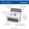 Brother Professional Desktop Scanner ADS-4900W - Sheetfed Scanner - 2 of 4