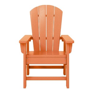 WestinTrends Malibu Kids Outdoor HDPE Adirondack Plastic Patio Chair - 1 of 4