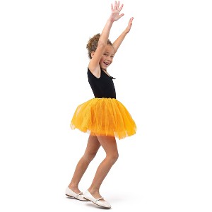 Dress Up America Tutu for Girls - 4 Layered Tulle Ballet Skirts - 15" Princess Tutu - 1 of 4