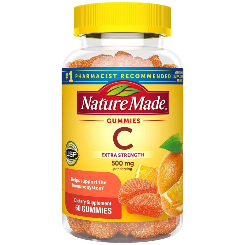 Nature Made Extra Strength Dosage Immune Support Vitamin Gumimes with Vitamin C 500mg Per Serving - 60ct, 3 of 13