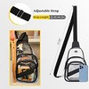 Wikineon Clear Bag for Stadium Events, Clear Backpack Purse for Women, Waterproof PVC Crossbody Fanny Pack for Concert - 3 of 4