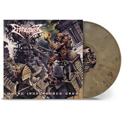 Dismember - Where Ironcrosses Grow - Sand Marble (Vinyl)