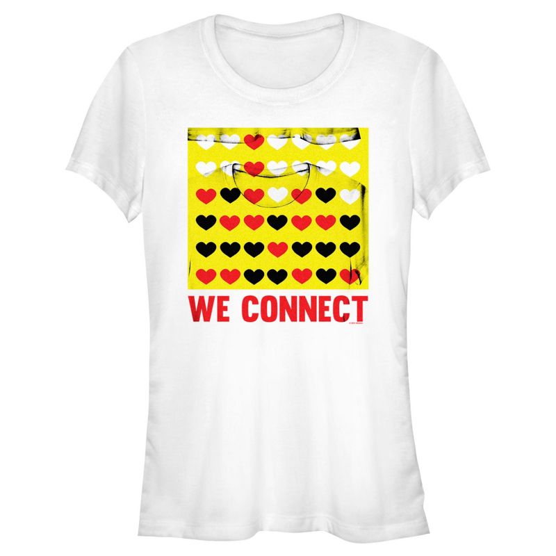 Juniors Womens Connect Four We Connect T-Shirt, 1 of 5