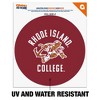 Rhode Island College Anchormen Logo Automotive Car Window Locker Circle Bumper Sticker - 2 of 4