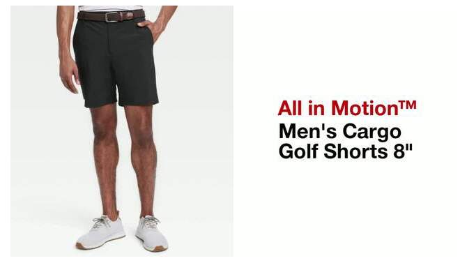 Men's Cargo Golf Shorts 8" - All In Motion™, 2 of 5, play video
