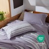 Bedding Set with Cationic Dyeing for Striking Double-Sided Contrast - 3 of 4