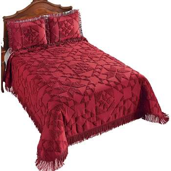 Collections Etc Country Starchenille Bedspread