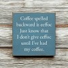 Slickblue Funny Sister Quote Wood Sign – Rustic Knotty Pine Wall or Shelf Decor, 7x7 Inches, Color Options - 3 of 3