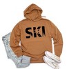 Simply Sage Market Women's Graphic Hoodie Ski With Trees - 2 of 3