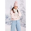 Design Imports Caroline Plaid Scarf - White - 3 of 4