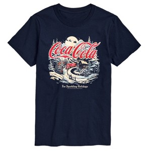 Men's - Coca Cola - For Sparkling Holidays Short Sleeve Graphic T-Shirt - 1 of 4