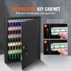 VEVOR 100-Key Cabinet,Key Lock Box with Adjustable Racks, Security Key Storage Box Steel,Key Organizer with 100 Colorful Key Tags and 2 Record Cards - 3 of 4
