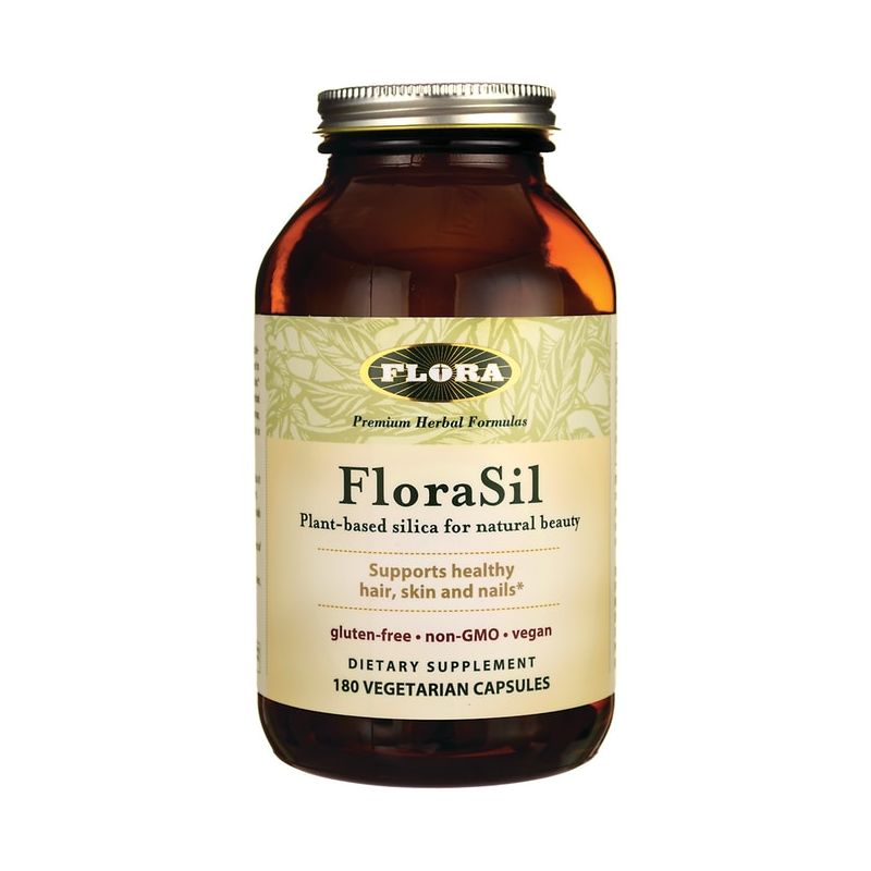 Flora Health Dietary Supplements FloraSil Silica from Horsetail Extract Capsule 180ct, 1 of 4